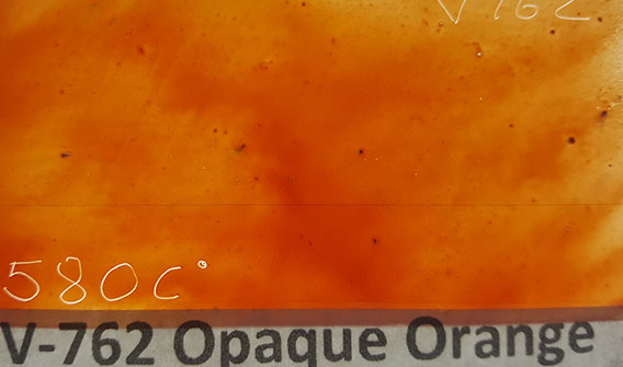 Orange Opaque Enamel Paint