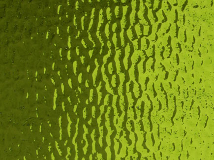 Sea Glass Lime Green Hammered