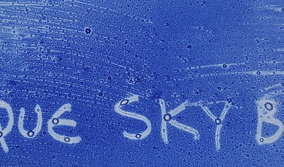 Sky Blue Opaque Enamel Paint
