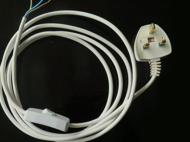 Plug and Switch on 2 Metre Flex