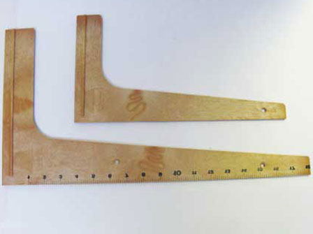 Glass clearance cutting square