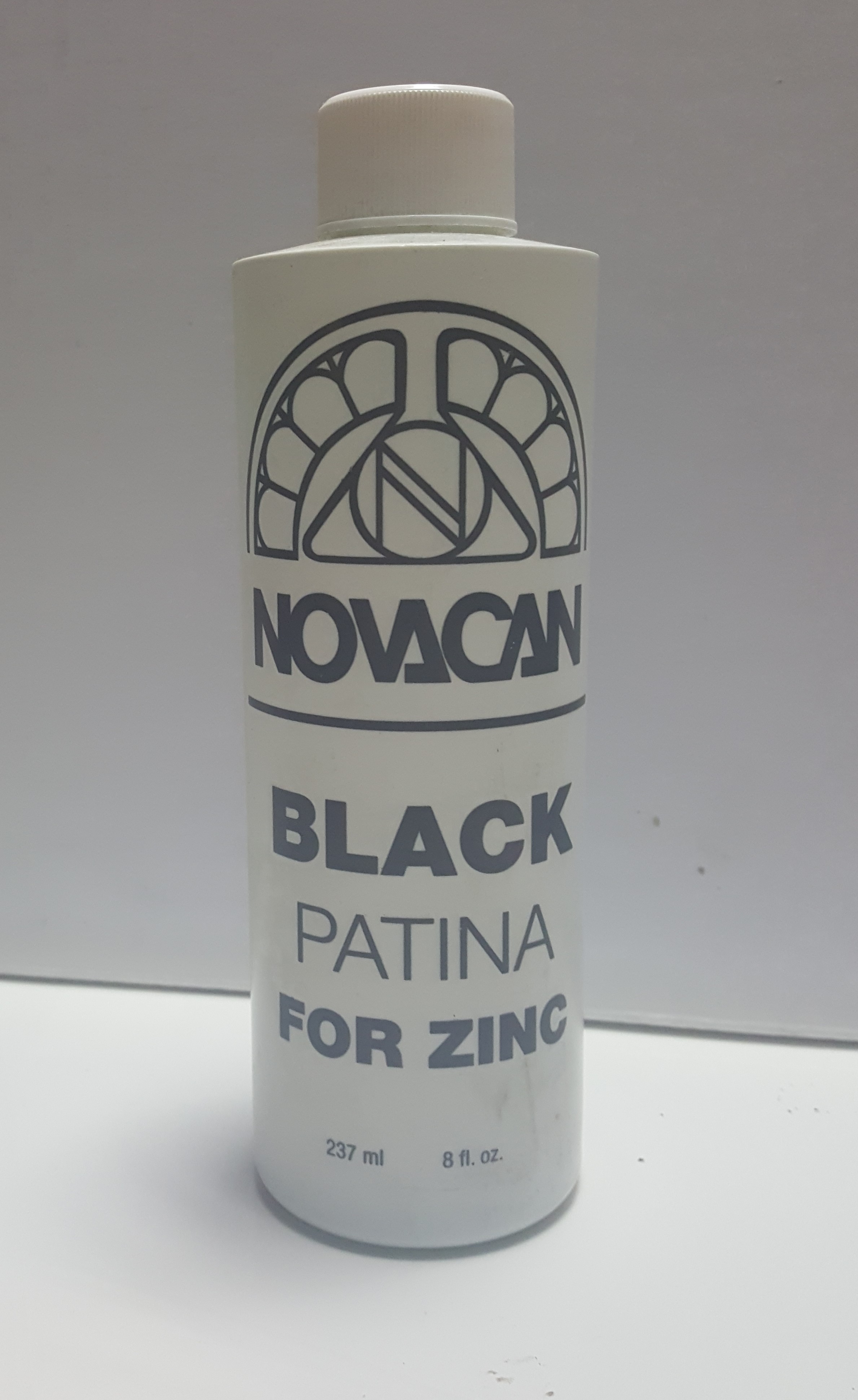 Novacan Black Patina for Zinc